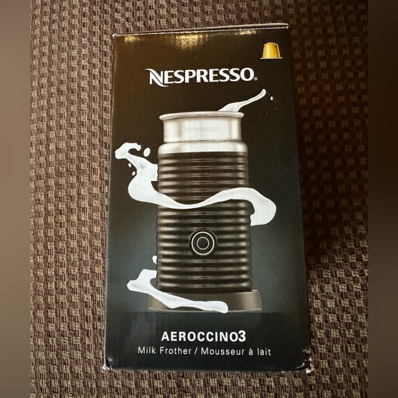 Brand New, Nespresso Aeroccino 3 Milk Frother Black 3194 - Picture 3 of 10